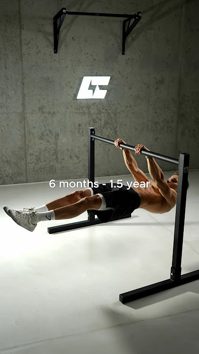 Realistic time to achieve calisthenics skills ✅ #calisthenics #streetworkout