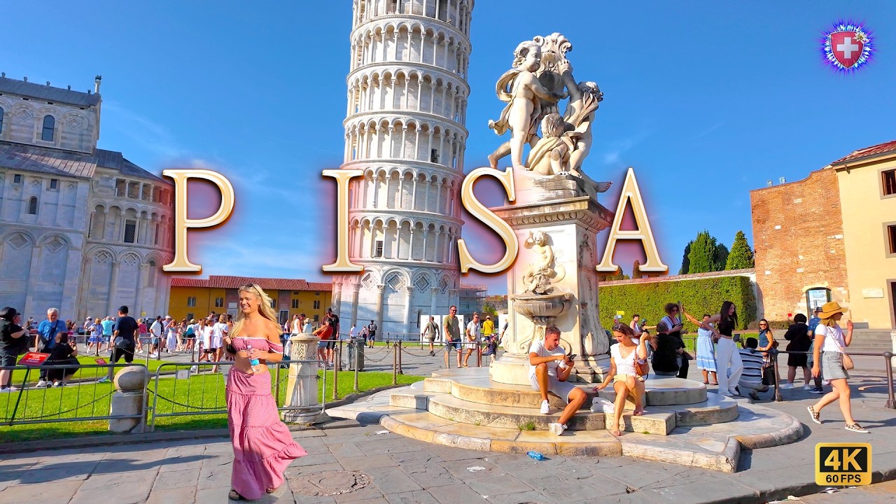 PISA TUSCANY ITALY ✨ What to see in one day? What the center look like today? Walking tour 4K