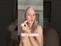 HOW TO REAPPLY SUNSCREEN ON TOP OF MAKEUP - POWDER SUNSCREEN #skincare #shorts