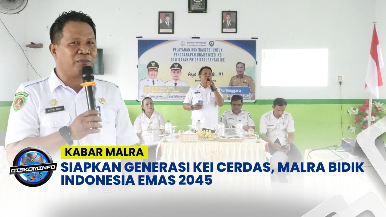 Siapkan Generasi Kei Cerdas, Malra Bidik Indonesia Emas 2045