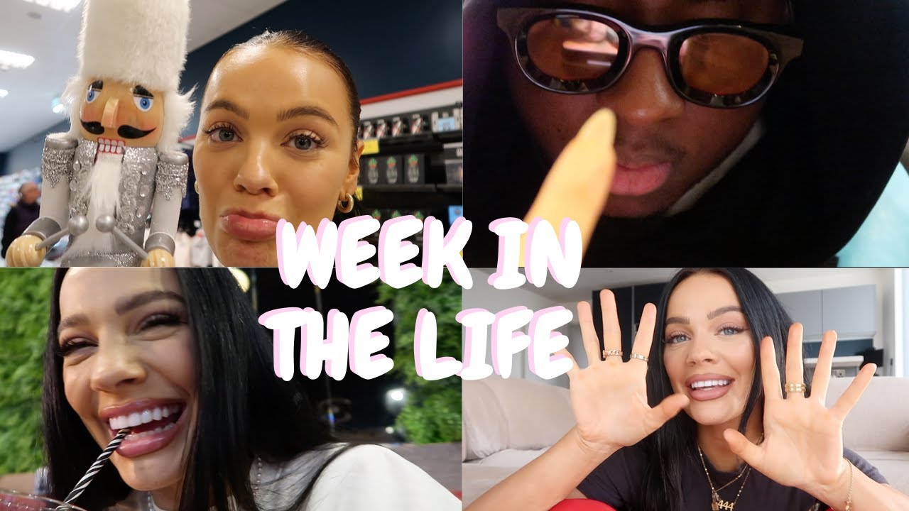 FOOD SHOPPING, MINI GLOW UP & DATE NIGHTS | Madison Sarah