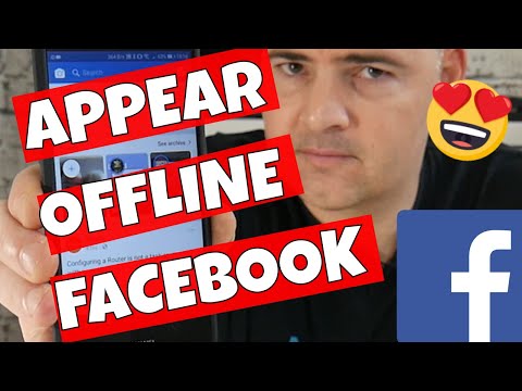 How To Appear Offline In Facebook & Messenger