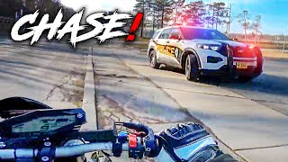 BIKERS CHASED BY COPS | POLICE vs MOTORCYCLE 2024