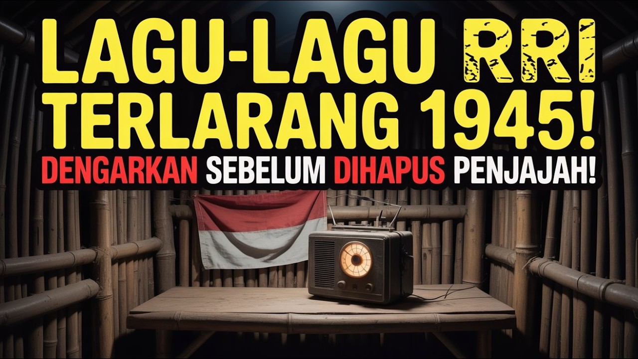 SIARAN INI DILARANG KERAS DI RRI jaman belanda | Suara derita perjuangan rakyat | Lagu Jadoel Syahdu