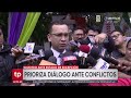 El presidente del TSJ plantea diálogo y concertación ante posible aplicación del Estado de excepción