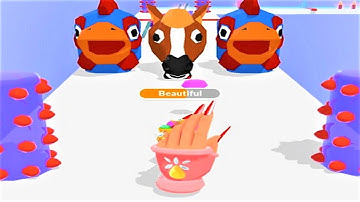 Hand Evolution Runner 💅💅 GAMEPLAY (Android & iOS)