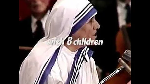 Mother Teresa Heart Touching Speach