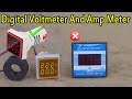 Round LED Dual Display AC Amp Volt meter Indicator 60-500V 220V 100A  IN Review