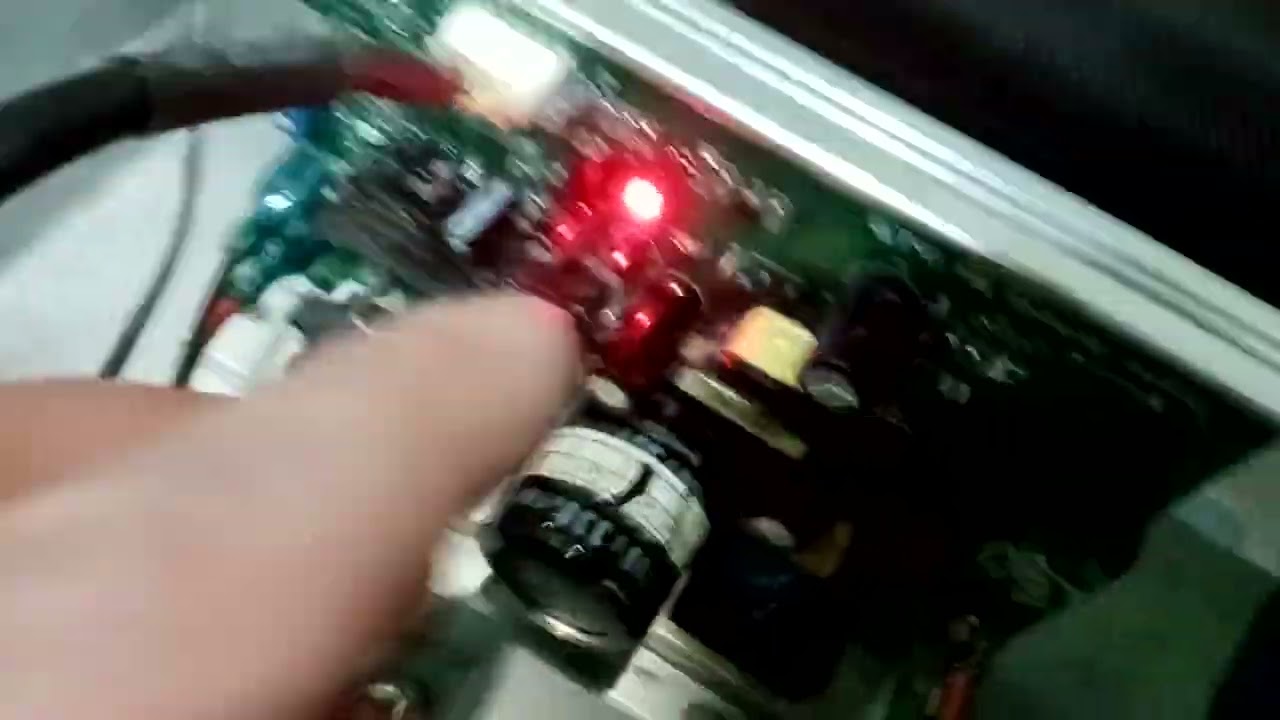 Ремонт беговой дорожки ES510A Ошибка 01