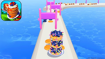 Pancake Run - All Levels Gameplay Walkthrough IOS,Android Part 14 (Level 46-50)