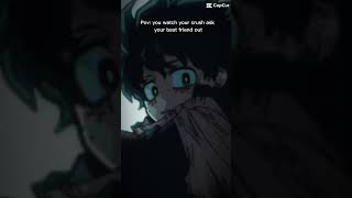 Yeah... #mhacommunity #deku #myheroacademia #mha #rejection #crush #sad #depressed