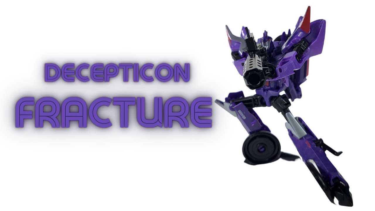 Transformers Robots in Disguise Decepticon Fracture - YouTube