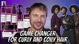 L'OREAL CURL EXPRESSION | New Products For Type 4 Hair  | Best Next Day Spray For Curly Hair screenshot 4
