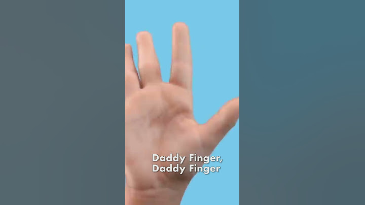 Daddy Finger Song | Finger Family Song | #Shorts