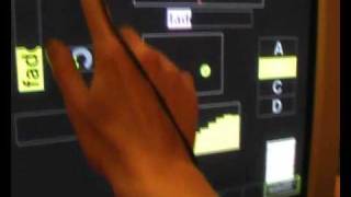 wiimote as touchscreen with sensomusic usine