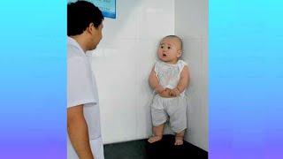 Funny Moment when Baby First Time Meet a Doctor | Funny Babies Videos