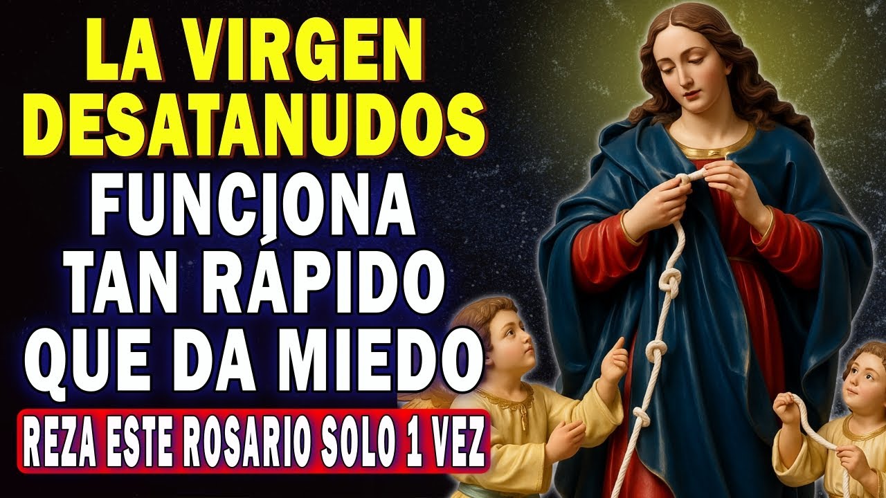 💗Rosario a la Virgen Desatanudos🙏 Milagroso en Casos Difíciles, Superar Dificultades, Abre Caminos