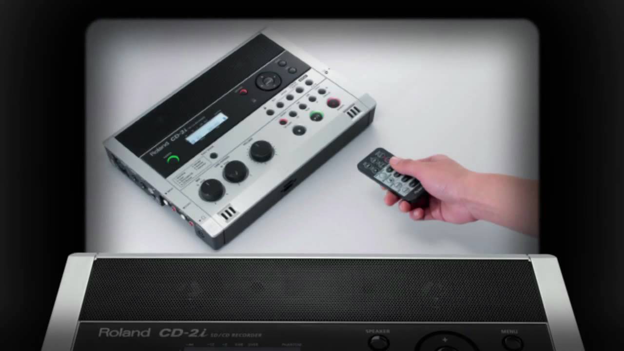 CD-2i SD/CD Recorder Overview