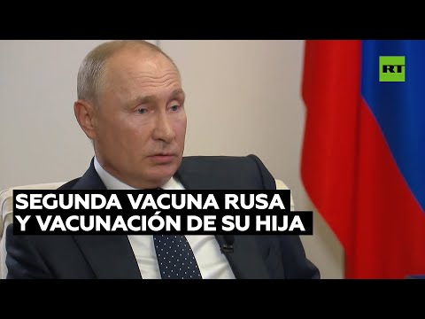 Putin brinda detalles sobre las vacunas rusas contra el covid-19 y comenta la vacunación de su hija