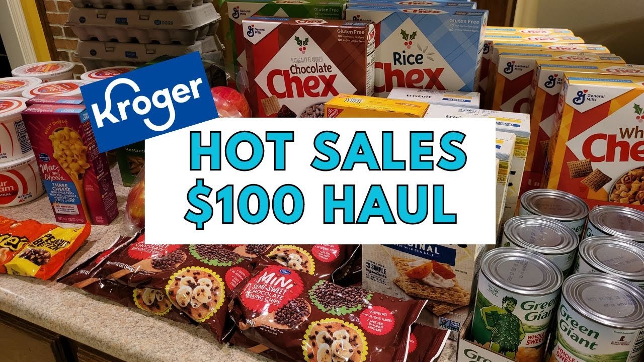 Amazing Hot Sales at Kroger This Week! So Many Kroger Deals for 100