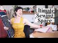 8 Sewing Spaces that will Make Your Life Easier!