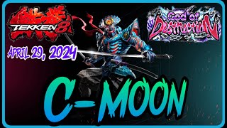 Tekken 8 ▰ (C-MOON) YOSHIMITSU Tekken 8 God DESTRUCTIONS Ranked Matches April 29, 2024 HIGH REPLAYS