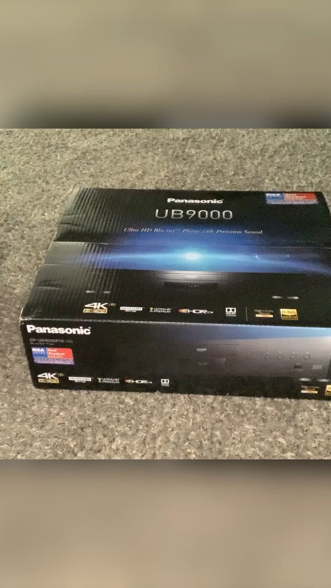Panasonic UB9000 4K Blu-Ray Player | Unboxing #shorts - YouTube