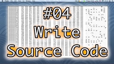 Writing Source Code - Computer Programming Basics #4