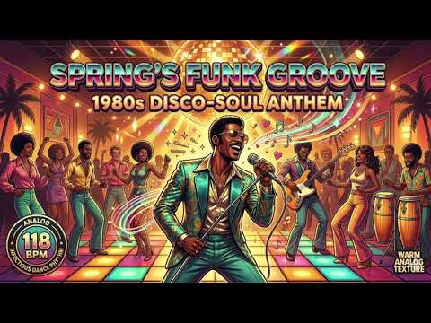 Spring's Funk Anthem: 1980s Disco-Soul Mix | Feel-Good Energy 🌸