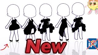 New dresses in Gacha club 😳😮