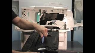 Changing MICR Toner Cartridge