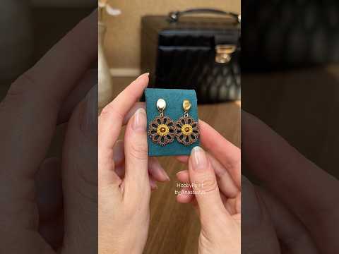 Подготовка к выставке. 39 дней ДО✨ #ручнаяработа #украшения #crochet #рукоделие #фриволите #tatting