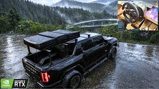 GMC Hummer EV Pickup - Off Road | Forza Horizon 6 | Thrustmaster T300 Steering Wheel