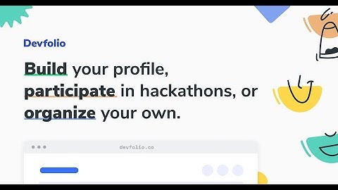 Devfolio | Best Hackathons 2021 | Hackathon Competitions | Coder/Programmer |Hack36 MNNIT ALLAHABAD