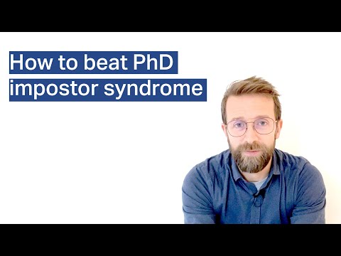 How to cope with PhD impostor syndrome
