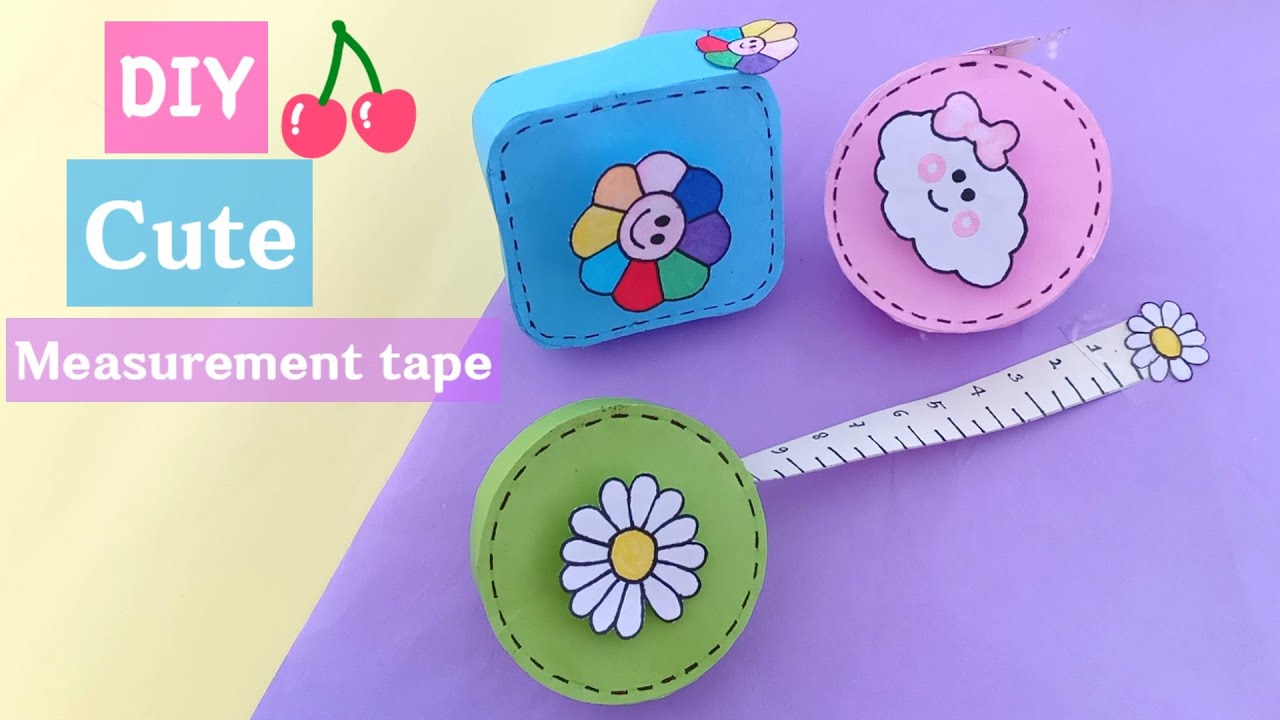 How to make paper measurement tape