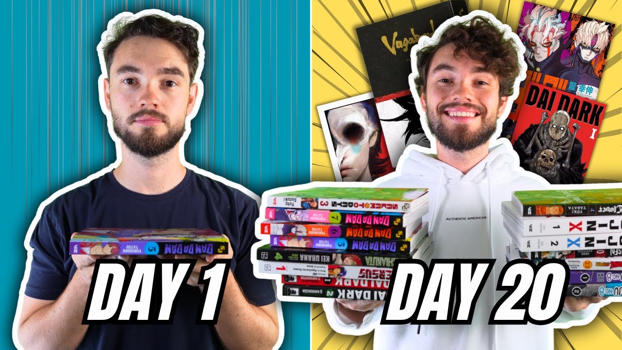 I Bought Manga EVERY DAY for 20 Days