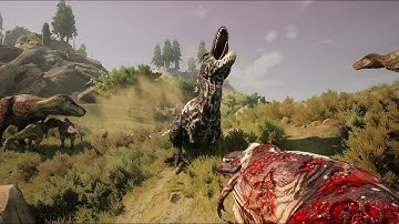 Path of Titans | Brutus x Aurum Rex nesting No.4 CLIPS | Courting