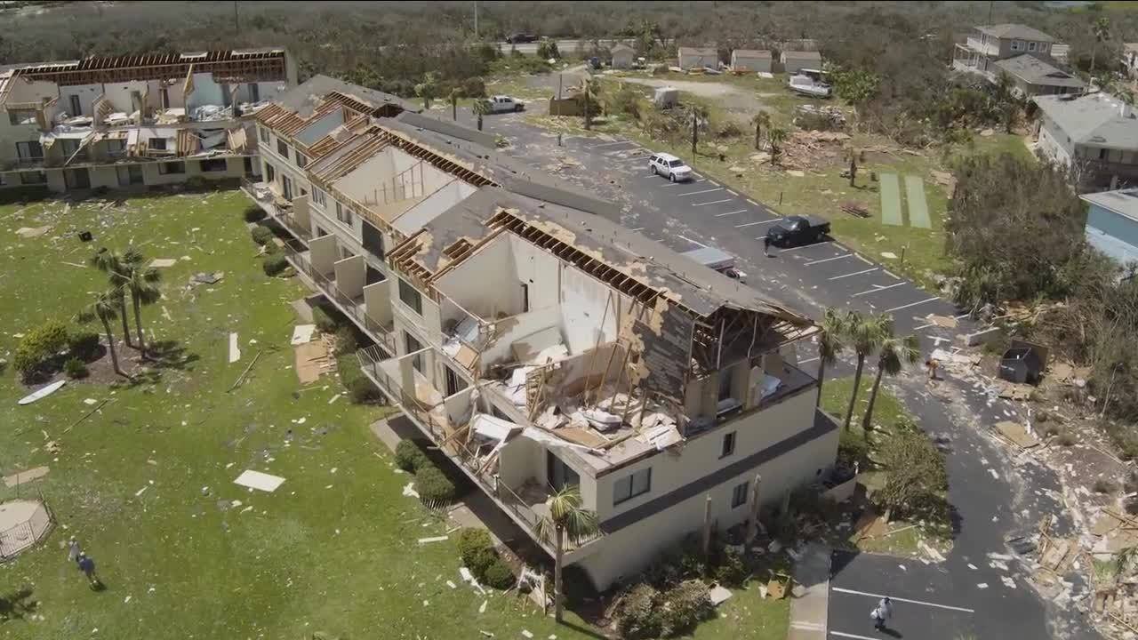 Storm destroys Crescent Beach condos YouTube