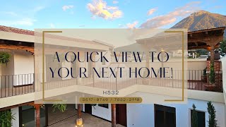 A QUICK VIEW TO YOUR NEXT HOME IN LA ANTIGUA GUATEMALA!