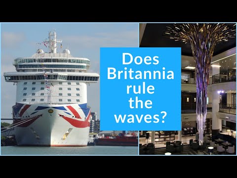 Britannia Cruise Ship Full Tour - HD Tour of P&O’s Britannia!