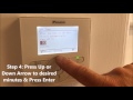 How to Set Off Timer on Daikin BRC1E62 Wall Controller