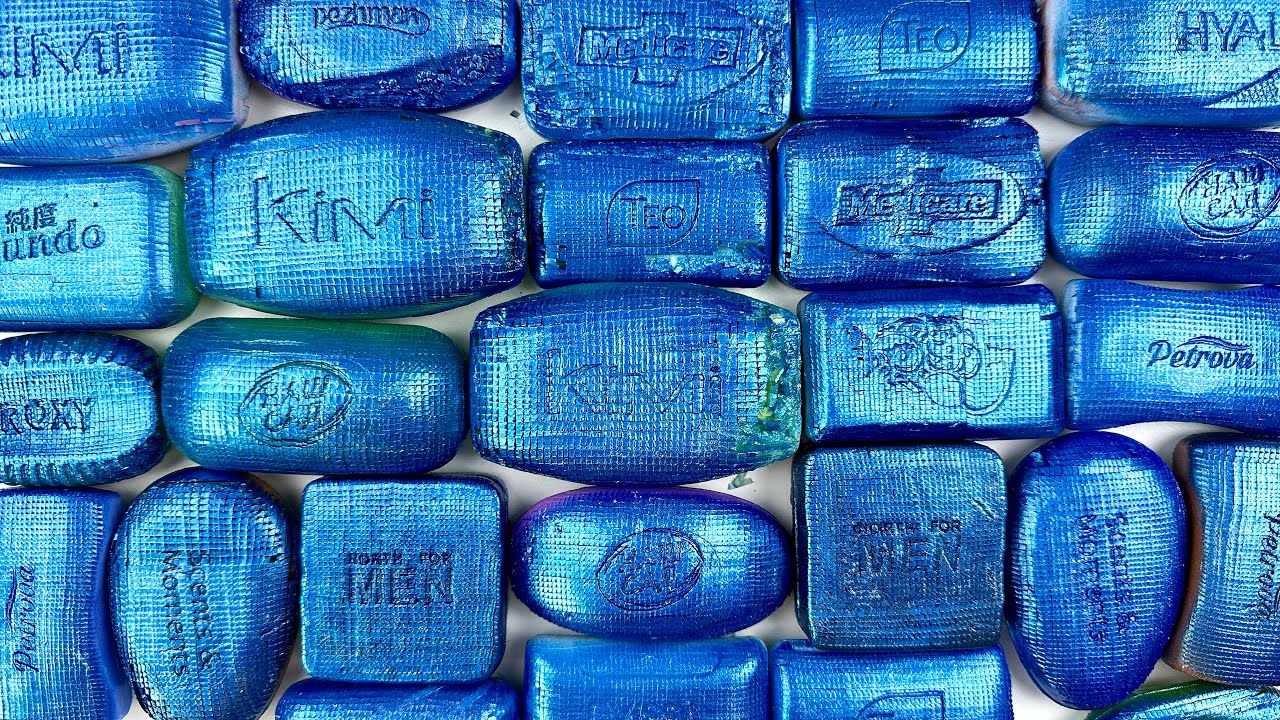 ASMR Cutting Soap Cubes #12 立方体石鹸のカット | ASMR Soap.