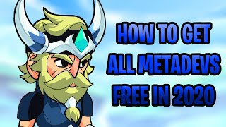 Brawlhalla  - HOW TO GET EVERY METADEV SKIN FOR FREE IN 2020!