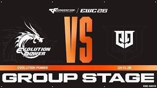 Evolution Power vs. Q9 Club | CROSSFIRE at EWC 26 - Group Stage - VOD