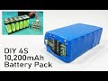 How to Make a 10,200 mAh Power Bank from Scrap Laptop Battery | 4S battery pack