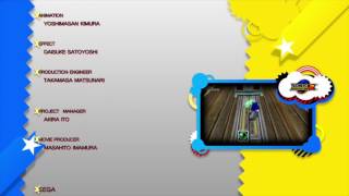 Sonic Generations Ending credits