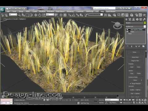 Урок 3ds Max (просто СУПЕР!!)Трава в 3ds Max