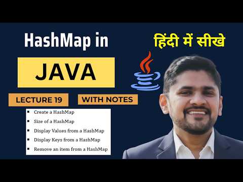HashMap in Java (Hindi) | Built-in HashMap Methods | Java Tutorial for Beginners | Amit Thinks