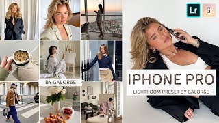 IPHONE PRO MAX Preset Lightroom Mobile | How To Edit Photos In Lightroom | Aesthetic Preset Free screenshot 3